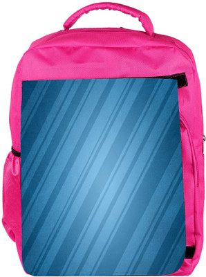 

Snoogg Eco Friendly Canvas Wrapping Paper Blue Designer Backpack Rucksack School Travel Unisex Casual Canvas Bag Bookbag Satchel 5 L Backpack(Pink)