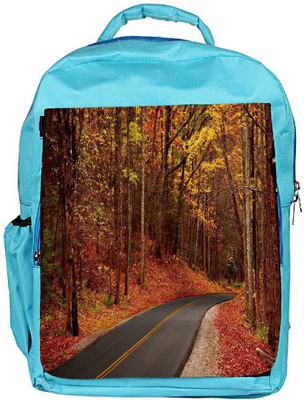 

Snoogg Eco Friendly Canvas Orange Junglee Designer Backpack Rucksack School Travel Unisex Casual Canvas Bag Bookbag Satchel 5 L Backpack(Blue)