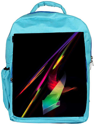 

Snoogg Eco Friendly Canvas Green Pointer In Black Designer Backpack Rucksack School Travel Unisex Casual Canvas Bag Bookbag Satchel 5 L Backpack(Blue)
