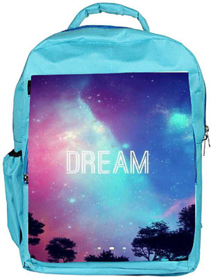 

Snoogg Eco Friendly Canvas Dream Universe Backpack Rucksack School Travel Unisex Casual Canvas Bag Bookbag Satchel 5 L Backpack(Blue)