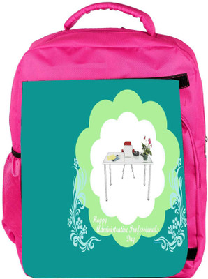 

Snoogg Eco Friendly Canvas Admin Professional Day Designer Backpack Rucksack School Travel Unisex Casual Canvas Bag Bookbag Satchel 5 L Backpack(Pink)