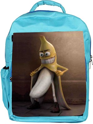 

Snoogg Eco Friendly Canvas Funny I Got Banana Backpack Rucksack School Travel Unisex Casual Canvas Bag Bookbag Satchel 5 L Backpack(Blue)