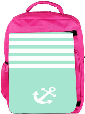 

Snoogg Eco Friendly Canvas Easy Anchor Backpack Rucksack School Travel Unisex Casual Canvas Bag Bookbag Satchel 5 L Backpack(Pink)