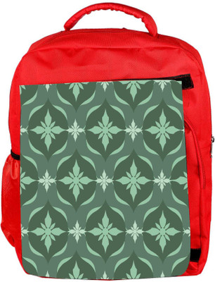

Snoogg Eco Friendly Canvas Green Floral Pattern Designer Backpack Rucksack School Travel Unisex Casual Canvas Bag Bookbag Satchel 5 L Backpack(Red)