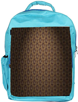 

Snoogg Eco Friendly Canvas Gold And Black Pattern Designer Backpack Rucksack School Travel Unisex Casual Canvas Bag Bookbag Satchel 5 L Backpack(Blue)