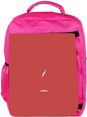 

Snoogg Eco Friendly Canvas Pink Petal Flower Designer Backpack Rucksack School Travel Unisex Casual Canvas Bag Bookbag Satchel 5 L Backpack(Pink)