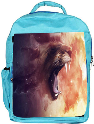 

Snoogg Eco Friendly Canvas Universe Tiger Backpack Rucksack School Travel Unisex Casual Canvas Bag Bookbag Satchel 5 L Backpack(Blue)