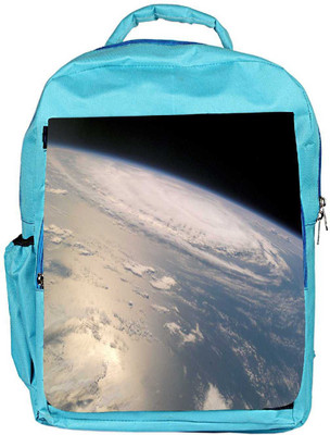 

Snoogg Eco Friendly Canvas Clouds In Earth Designer Backpack Rucksack School Travel Unisex Casual Canvas Bag Bookbag Satchel 5 L Backpack(Blue)
