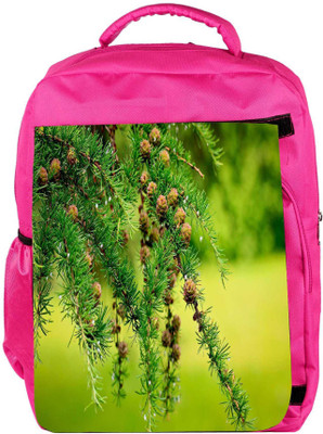 

Snoogg Eco Friendly Canvas Multiple Wooden Flowers Designer Backpack Rucksack School Travel Unisex Casual Canvas Bag Bookbag Satchel 5 L Backpack(Pink)