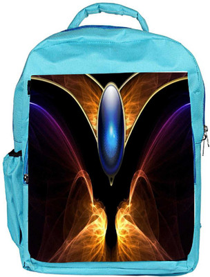 

Snoogg Eco Friendly Canvas Blue Pearl Logo Designer Backpack Rucksack School Travel Unisex Casual Canvas Bag Bookbag Satchel 5 L Backpack(Blue)