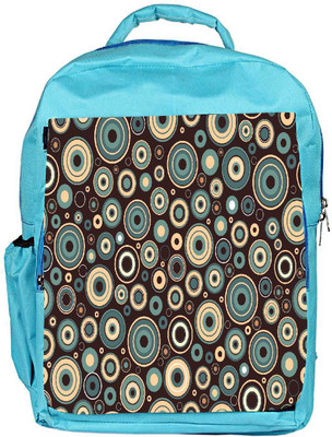 

Snoogg Eco Friendly Canvas Mixed Color Brown Designer Backpack Rucksack School Travel Unisex Casual Canvas Bag Bookbag Satchel 5 L Backpack(Blue)