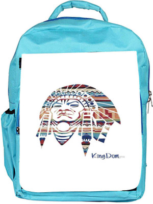 

Snoogg Eco Friendly Canvas Red Indian Backpack Rucksack School Travel Unisex Casual Canvas Bag Bookbag Satchel 5 L Backpack(Blue)