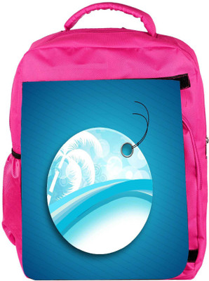 

Snoogg Eco Friendly Canvas Abstract Summer Background Backpack Rucksack School Travel Unisex Casual Canvas Bag Bookbag Satchel 5 L Backpack(Pink)