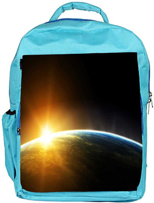 

Snoogg Eco Friendly Canvas Earth Surface Designer Backpack Rucksack School Travel Unisex Casual Canvas Bag Bookbag Satchel 5 L Backpack(Blue)