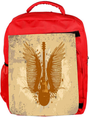 

Snoogg Eco Friendly Canvas Mechanism Designer Backpack Rucksack School Travel Unisex Casual Canvas Bag Bookbag Satchel 5 L Backpack(Red)