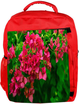 

Snoogg Eco Friendly Canvas Colorful Tree Designer Backpack Rucksack School Travel Unisex Casual Canvas Bag Bookbag Satchel 5 L Backpack(Red)