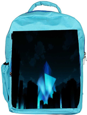 

Snoogg Eco Friendly Canvas Evangelion- Designer Backpack Rucksack School Travel Unisex Casual Canvas Bag Bookbag Satchel 5 L Backpack(Blue)