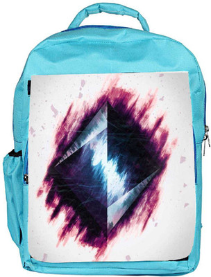 

Snoogg Eco Friendly Canvas Pyramid From Above 2687 Backpack Rucksack School Travel Unisex Casual Canvas Bag Bookbag Satchel 5 L Backpack(Blue)