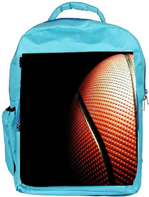 

Snoogg Eco Friendly Canvas Basketball Designer Backpack Rucksack School Travel Unisex Casual Canvas Bag Bookbag Satchel 5 L Backpack(Blue)