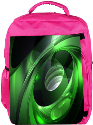 

Snoogg Eco Friendly Canvas Green Tribals Designer Backpack Rucksack School Travel Unisex Casual Canvas Bag Bookbag Satchel 5 L Backpack(Pink)