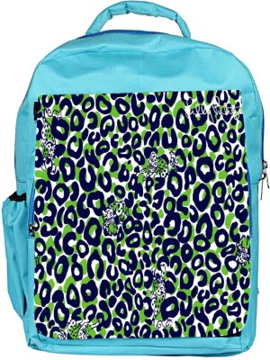 

Snoogg Eco Friendly Canvas Leopard Print Backpack Rucksack School Travel Unisex Casual Canvas Bag Bookbag Satchel 5 L Backpack(Blue)