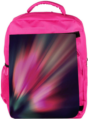 

Snoogg Eco Friendly Canvas Abstract Pink Rays Designer Backpack Rucksack School Travel Unisex Casual Canvas Bag Bookbag Satchel 5 L Backpack(Pink)