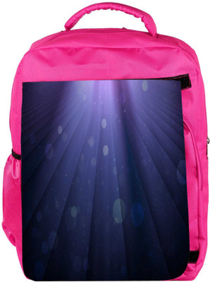 

Snoogg Eco Friendly Canvas Abstract Pattern Design Designer Backpack Rucksack School Travel Unisex Casual Canvas Bag Bookbag Satchel 5 L Backpack(Pink)