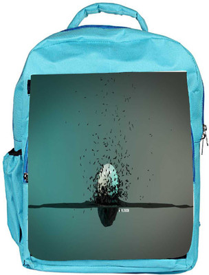 

Snoogg Eco Friendly Canvas Explosion Around A Sphere Designer Backpack Rucksack School Travel Unisex Casual Canvas Bag Bookbag Satchel 5 L Backpack(Blue)