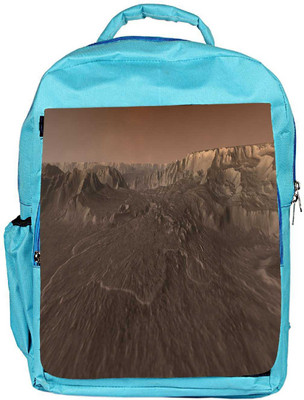 

Snoogg Eco Friendly Canvas Moon Space Designer Backpack Rucksack School Travel Unisex Casual Canvas Bag Bookbag Satchel 5 L Backpack(Blue)