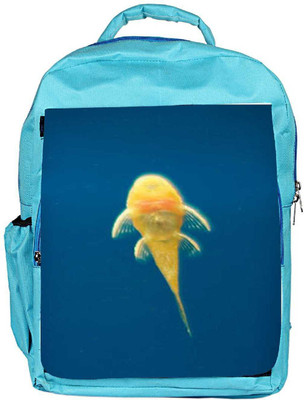 

Snoogg Eco Friendly Canvas Armenia Fish Backpack Rucksack School Travel Unisex Casual Canvas Bag Bookbag Satchel 5 L Backpack(Blue)