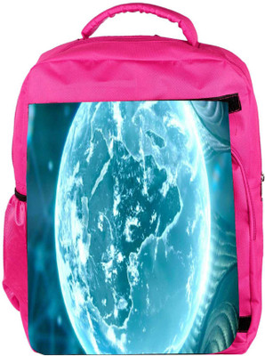 

Snoogg Eco Friendly Canvas Neon Earth Backpack Rucksack School Travel Unisex Casual Canvas Bag Bookbag Satchel 5 L Backpack(Pink)