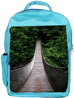

Snoogg Eco Friendly Canvas One-Way-Home Designer Backpack Rucksack School Travel Unisex Casual Canvas Bag Bookbag Satchel 5 L Backpack(Blue)