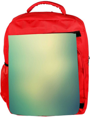 

Snoogg Eco Friendly Canvas Lite Green Background Design Designer Backpack Rucksack School Travel Unisex Casual Canvas Bag Bookbag Satchel 5 L Backpack(Red)