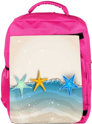 

Snoogg Eco Friendly Canvas Abstract Summer Background Backpack Rucksack School Travel Unisex Casual Canvas Bag Bookbag Satchel 5 L Backpack(Pink)