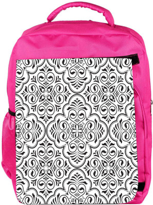 

Snoogg Eco Friendly Canvas Abstract Amazed Pattern Designer Backpack Rucksack School Travel Unisex Casual Canvas Bag Bookbag Satchel 5 L Backpack(Pink)