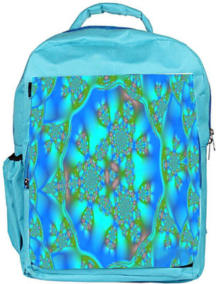 

Snoogg Eco Friendly Canvas Abstract Multicolor Design Designer Backpack Rucksack School Travel Unisex Casual Canvas Bag Bookbag Satchel 5 L Backpack(Blue)