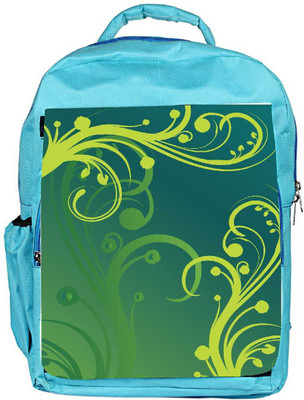 

Snoogg Eco Friendly Canvas Abstract Background Backpack Rucksack School Travel Unisex Casual Canvas Bag Bookbag Satchel 5 L Backpack(Blue)