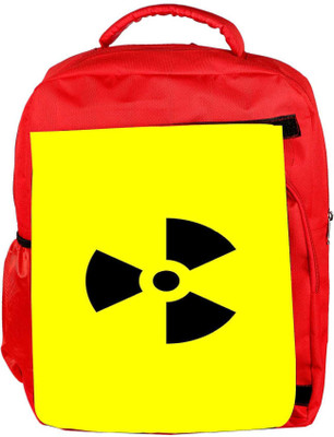 

Snoogg Eco Friendly Canvas Toxic 2385 Backpack Rucksack School Travel Unisex Casual Canvas Bag Bookbag Satchel 5 L Backpack(Red)