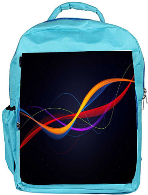

Snoogg Eco Friendly Canvas Colorful Pattern Design Designer Backpack Rucksack School Travel Unisex Casual Canvas Bag Bookbag Satchel 5 L Backpack(Blue)