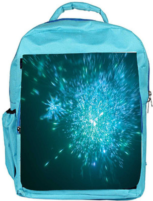

Snoogg Eco Friendly Canvas Blue Fireworks Backgrounnd Backpack Rucksack School Travel Unisex Casual Canvas Bag Bookbag Satchel 5 L Backpack(Blue)