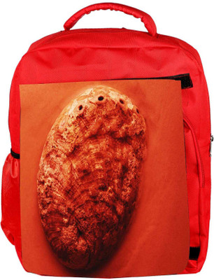 

Snoogg Eco Friendly Canvas Sand Rock Designer Backpack Rucksack School Travel Unisex Casual Canvas Bag Bookbag Satchel 5 L Backpack(Red)