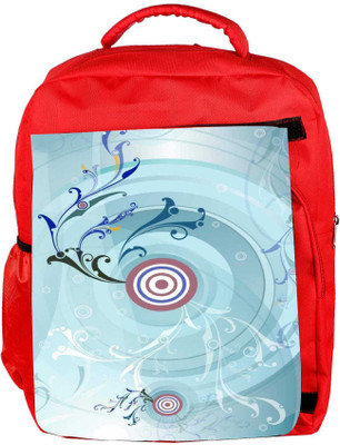 

Snoogg Eco Friendly Canvas Music Pull 2459 Backpack Rucksack School Travel Unisex Casual Canvas Bag Bookbag Satchel 5 L Backpack(Red)