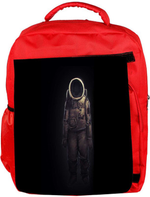 

Snoogg Eco Friendly Canvas Astro Power Backpack Rucksack School Travel Unisex Casual Canvas Bag Bookbag Satchel 5 L Backpack(Red)