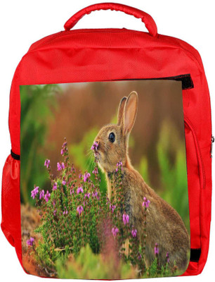 

Snoogg Eco Friendly Canvas Green Color Water Designer Backpack Rucksack School Travel Unisex Casual Canvas Bag Bookbag Satchel 5 L Backpack(Red)