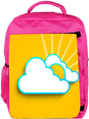 

Snoogg Eco Friendly Canvas Abstract Summer Background Backpack Rucksack School Travel Unisex Casual Canvas Bag Bookbag Satchel 5 L Backpack(Pink)