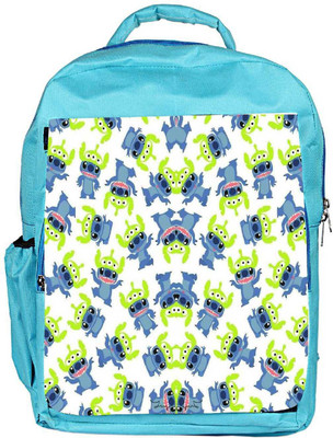 

Snoogg Eco Friendly Canvas Alien Blue Cartoon Cute Backpack Rucksack School Travel Unisex Casual Canvas Bag Bookbag Satchel 5 L Backpack(Blue)