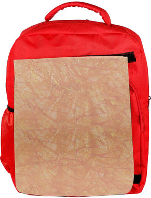 

Snoogg Eco Friendly Canvas Wall Stickers Designer Backpack Rucksack School Travel Unisex Casual Canvas Bag Bookbag Satchel 5 L Backpack(Red)