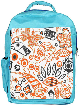

Snoogg Eco Friendly Canvas Colorful Small Hearts Designer Backpack Rucksack School Travel Unisex Casual Canvas Bag Bookbag Satchel 5 L Backpack(Blue)