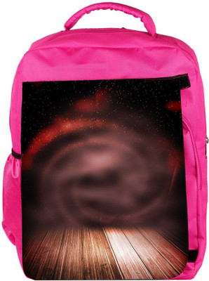 

Snoogg Eco Friendly Canvas Abstract Studio Backdrop Backpack Rucksack School Travel Unisex Casual Canvas Bag Bookbag Satchel 5 L Backpack(Pink)