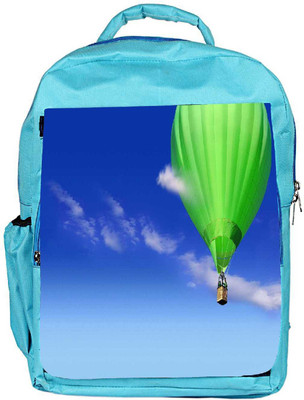 

Snoogg Eco Friendly Canvas Green Parachute Balloons Designer Backpack Rucksack School Travel Unisex Casual Canvas Bag Bookbag Satchel 5 L Backpack(Blue)